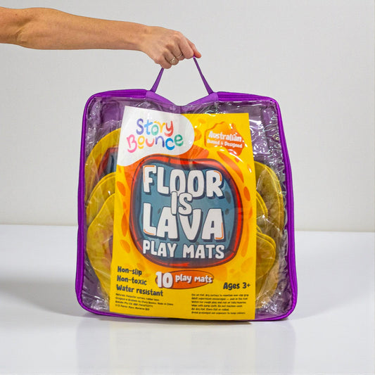 THE FLOOR IS LAVA Play Mat Set