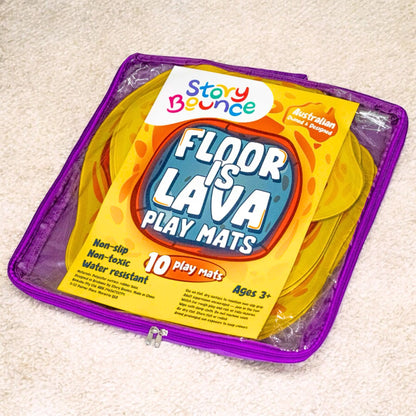 THE FLOOR IS LAVA Play Mat Set