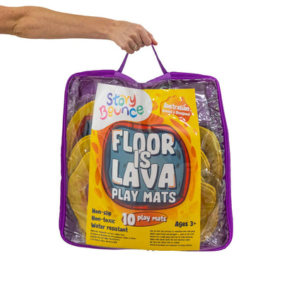 THE FLOOR IS LAVA Play Mat Set